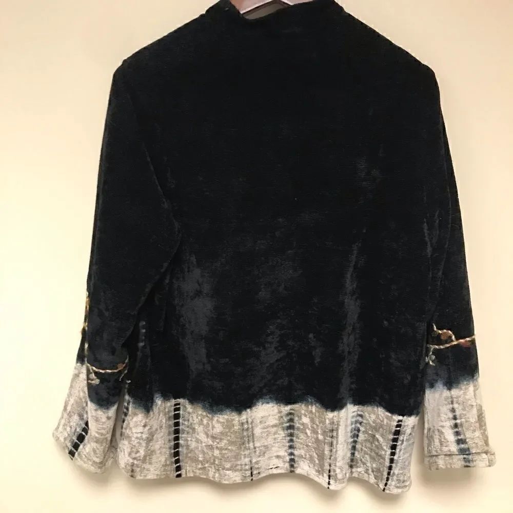 Vintage Flashback chenille embroidered jacket.  Size S/M/L - Picture 7 of 9